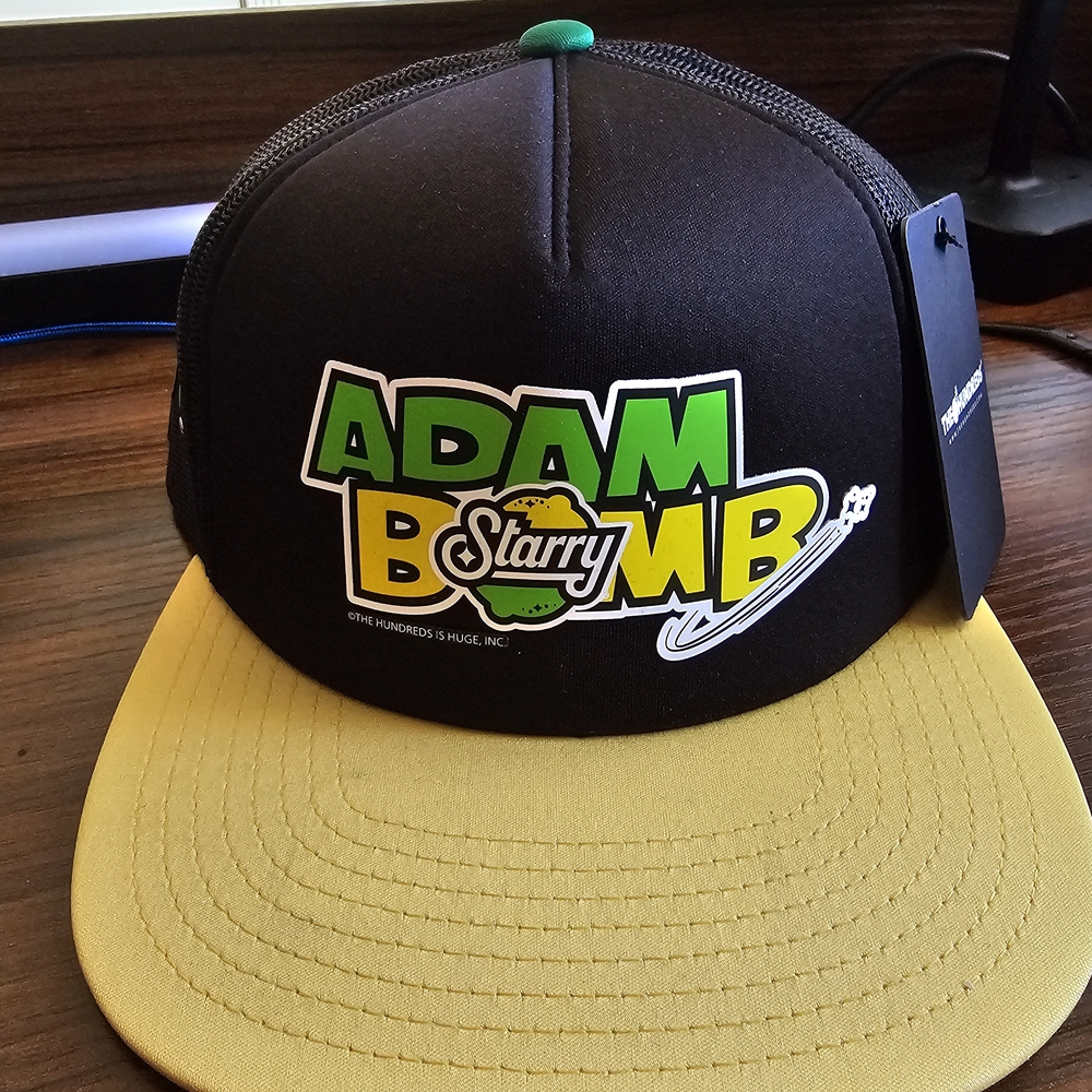 Adam Bomb The Hundreds Starry Snapback Hat New